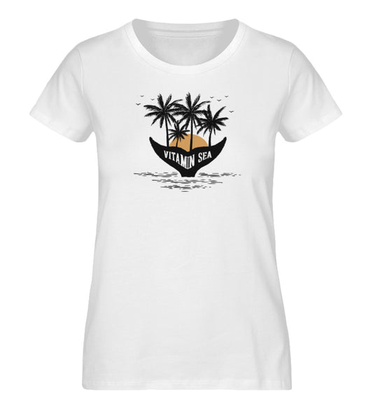 Vitamin Sea - Damen Premium Organic T-Shirt