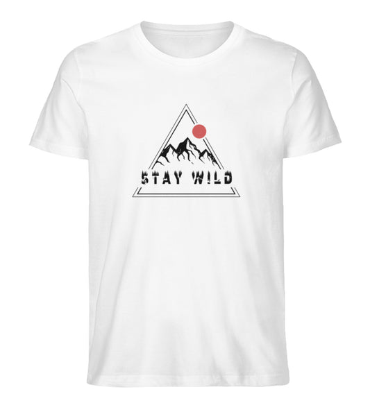 Stay Wild - Herren Premium Organic T-Shirt