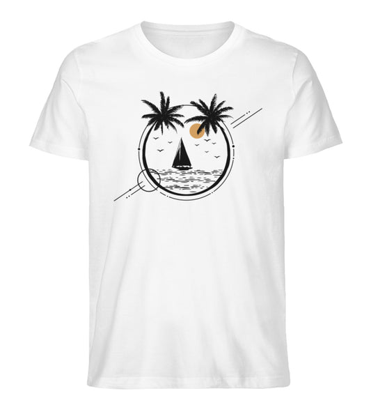 Sailing Paradise - Herren Premium Organic T-Shirt